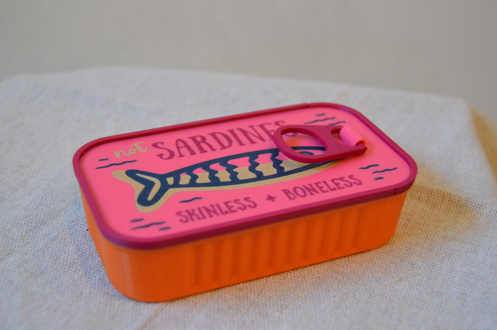 Organizador de joyitas sardinas