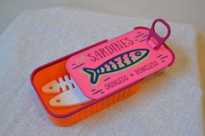 Organizador de joyitas sardinas