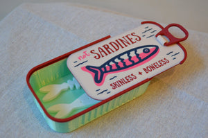 Organizador de joyitas sardinas