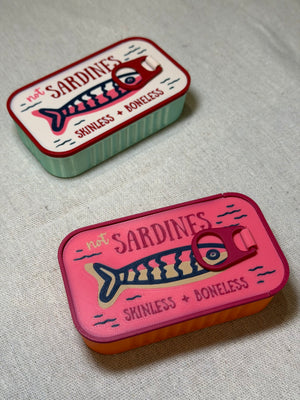 Organizador de joyitas sardinas